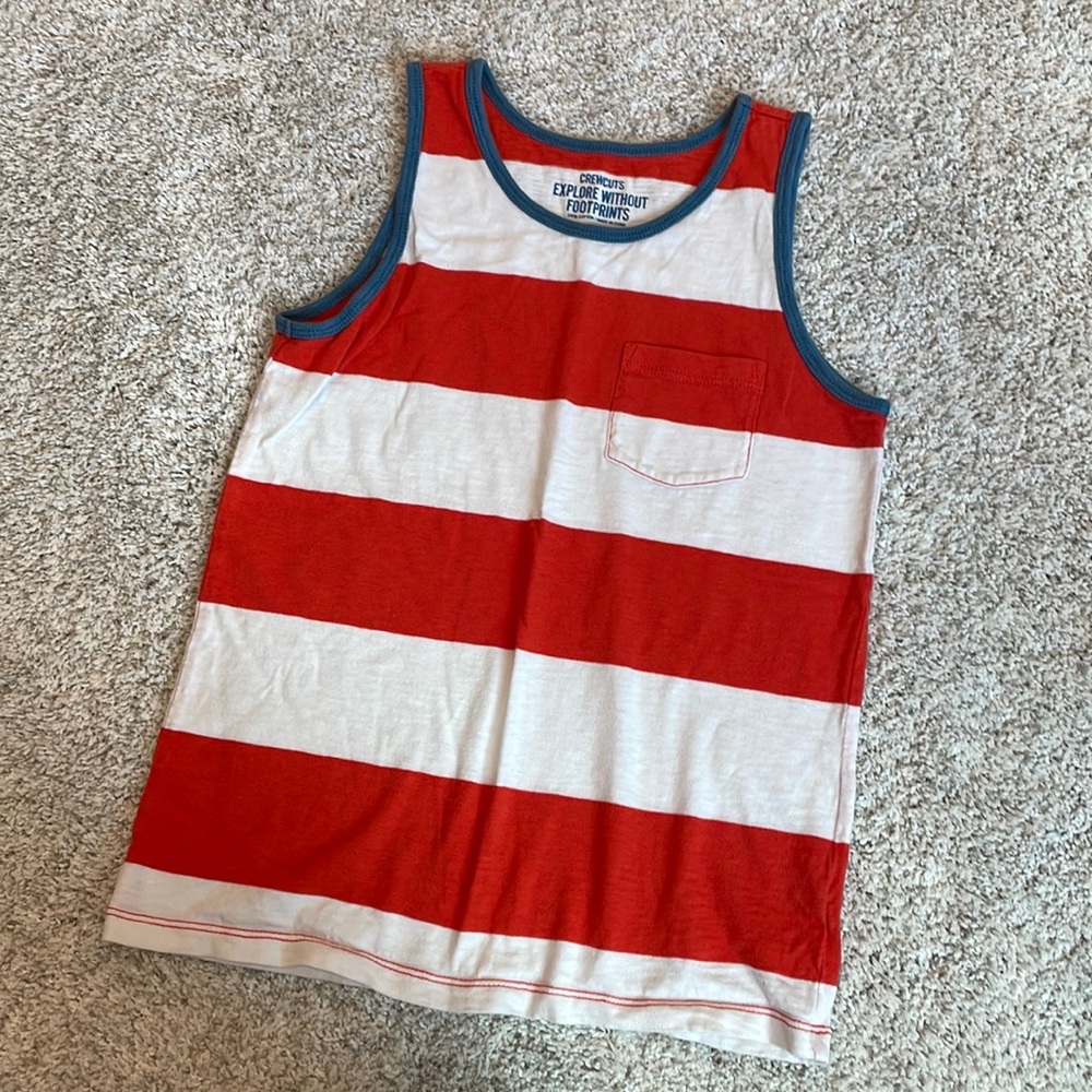 Crewcuts striped tank top